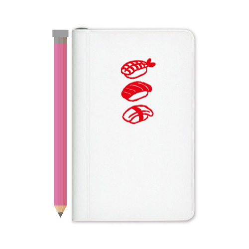 #ダイゴー メモ帳 ミニメモ 名刺サイズ すし A1386