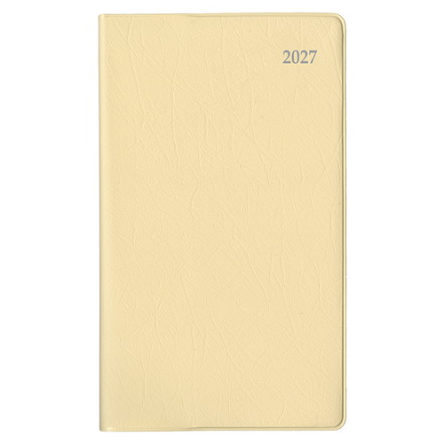 #ダイゴー ダイアリー 2027 ダイアリー 9月始 1Mブロック 薄型  アイボリー E2323