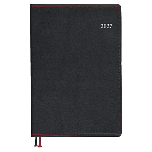 #ダイゴー ダイアリー 2027年度 アポイント バーチカル A6 ブラック E8435