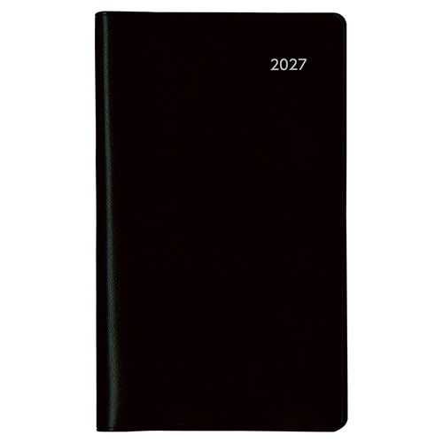 #ダイゴー ダイアリー 2027年度 アポイント 文字大 1Mホリゾンタル  ブラック E8308