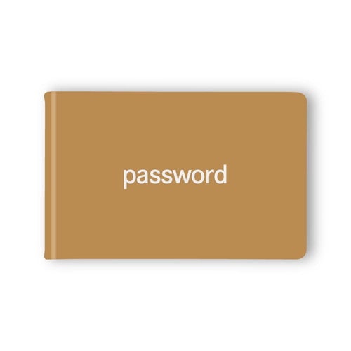#ダイゴー ノート ID・パスワードブック ミニ ブラウン U1058