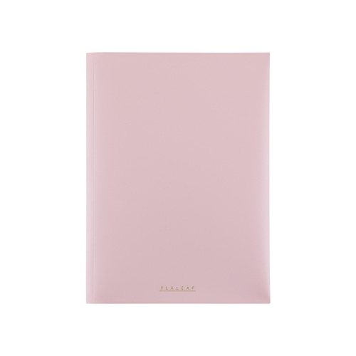 #ナカバヤシ ノート フラットバインダーノート A4 オールドピンク FLL-A401B-P