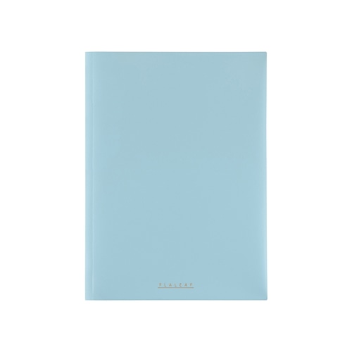 #ナカバヤシ ノート フラットバインダーノート A4 ミスティブルー FLL-A401B-B