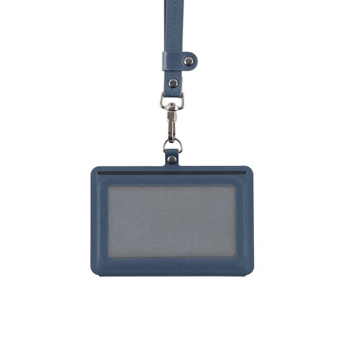 #ナカバヤシ ファイリング用品 IDカードホルダー ヨコ型 ナイトブルー MGT-ID-01-DB