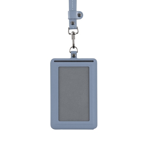 #ナカバヤシ ファイリング用品 IDカードホルダー タテ型 ミストブルー MGT-ID-02-B