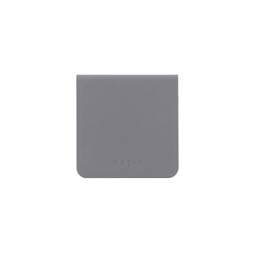 #ナカバヤシ 事務小物 マグネット付箋ホルダー  ストーングレー MGT-FHSQ-01-N