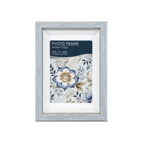 #ナカバヤシ インテリア用品 モダンエッジフォトフレーム KG/L判 グレー F-TP-126-N