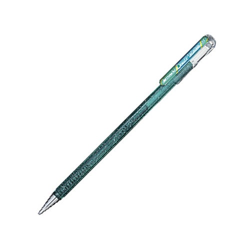 #ぺんてる ボ－ルペン DualMetallic グリーン＋メタリックブルー 1.0mm  K110-DD