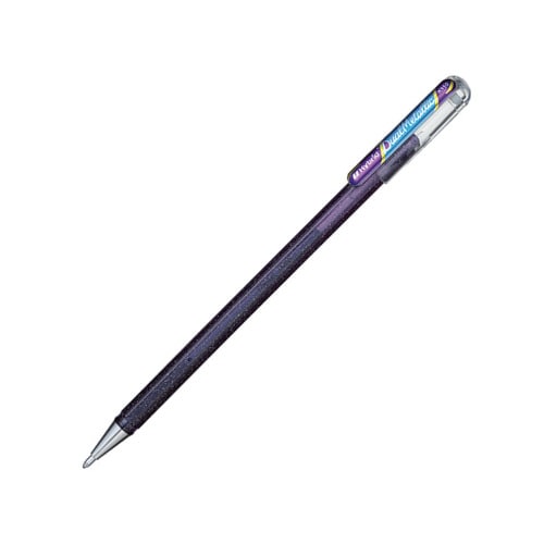 #ぺんてる ボ－ルペン DualMetallic バイオレット＋メタリックブルー 1.0mm  K110-DV
