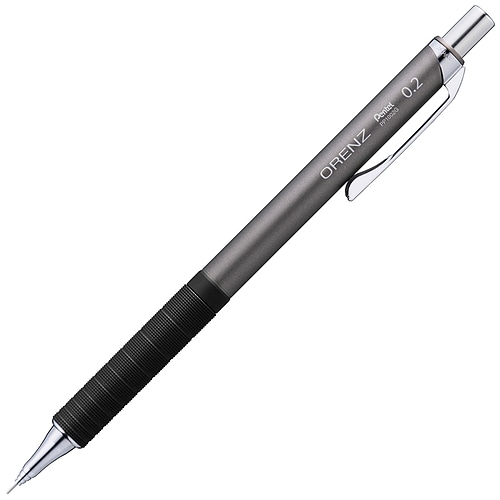 #ぺんてる シャープペンシル オレンズメタルグリップ 0.2mm ガンメタリック XPP1002G2-RN