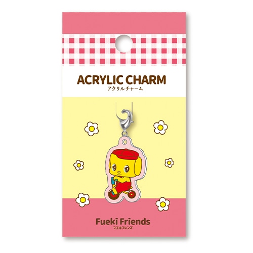 #不易糊工業(国内販売のみ） 身辺雑貨 フエキフレンズアクリルチャーム  2 CFACH2