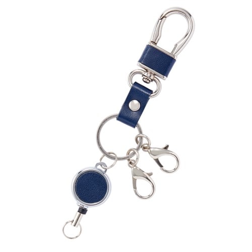 #レイメイ藤井  グロワール リール付キーホルダー ネイビー   GLK1170K
