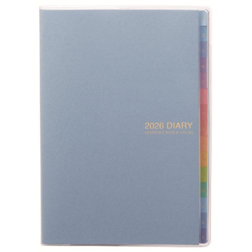 #レイメイ藤井 ダイアリー 26フォープランダイアリー 12月はじまり ブルー RFD2655A