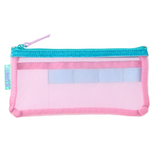 #レイメイ藤井 収納用品 KUM･ラメッシュペンケース  ピンク KM1422P