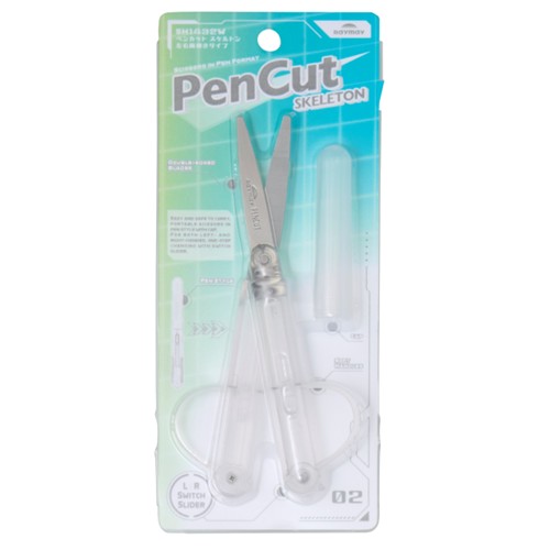 #レイメイ藤井 事務小物 PENCUT･スケルトン  ホワイト SH1432W