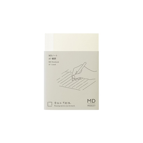#デザインフィルミドリ(国内販売のみ） ノート MDノート･横罫A A7  15373006