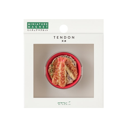 #デザインフィルミドリ(国内販売のみ） 事務小物 マグネット 1個入 天丼 43435006