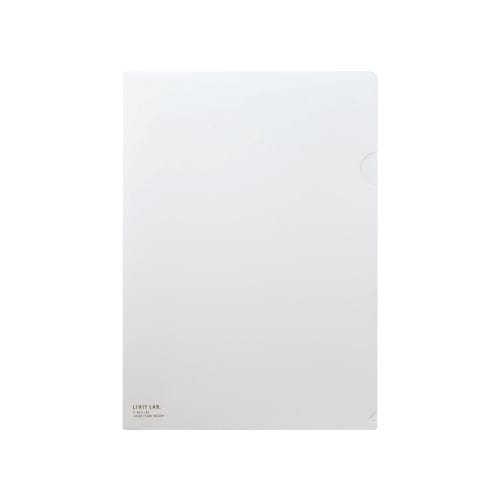 #リヒトラブ カラークリヤーホルダー A4･生地厚0.2mm 白 F78-0