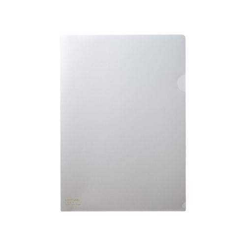 #リヒトラブ カラークリヤーホルダー A4･生地厚0.2mm シルバー F78-26
