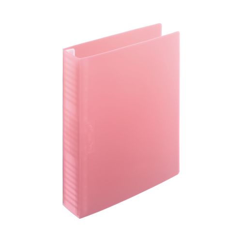 #リヒトラブ ファイリング用品 ルーズリーフ保存用バインダー B5 ピンク N2028-12