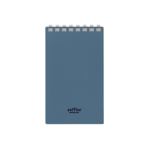 #リヒトラブ メモ ソフィーチェノート メモサイズ スレートブルー N3200-11