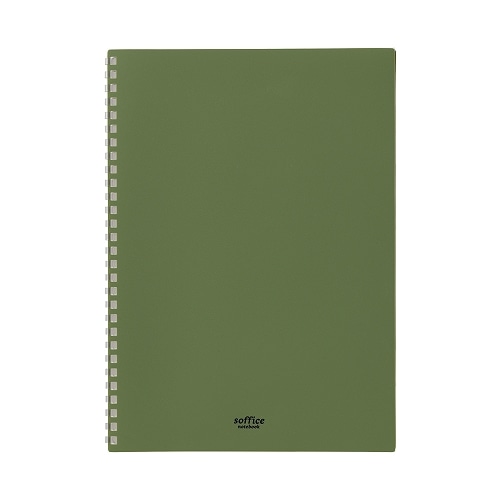#リヒトラブ ノート ソフィーチェノート セミB5 オリーブ N3204-22
