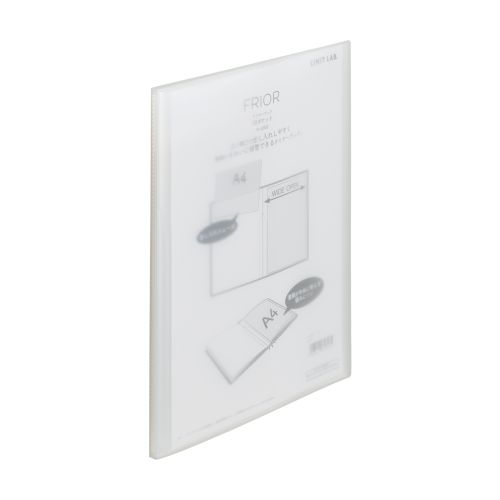 #リヒトラブ ファイル用品 FRIOR クリヤーブック A4 クリヤー N4000-1