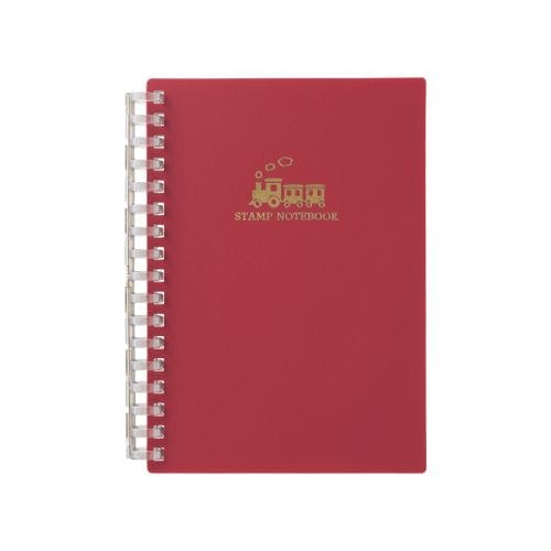 #リヒトラブ ノート スタンプノート A6 レッド N380-3