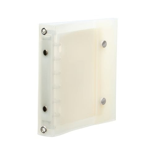 #リヒトラブ ファイリング用品 myfa･シールコレクションバインダー ミニ ミルキーホワイト N6601-0