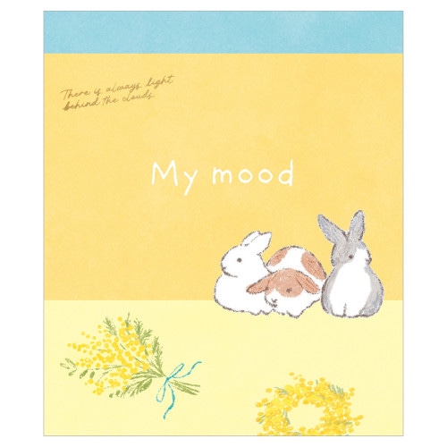 #エヌビー社 メモ帳 メモ･Mymood  イエロー 1342202