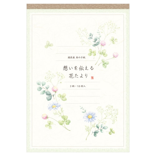 #エヌビー社 レター 便箋･佳乃 B5相当 想い伝える 5290204