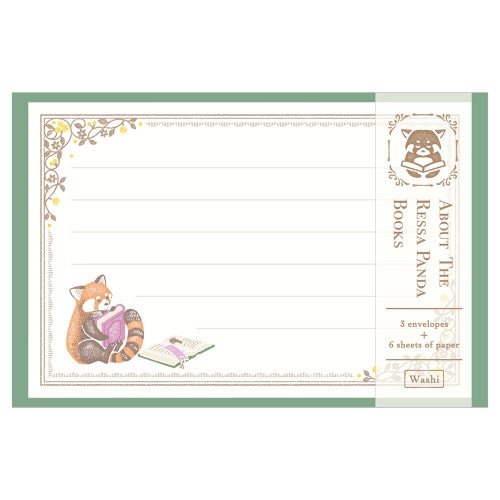 #エヌビー社 レター ミニレター･RESSA  レッサーパンダ書店 4862301