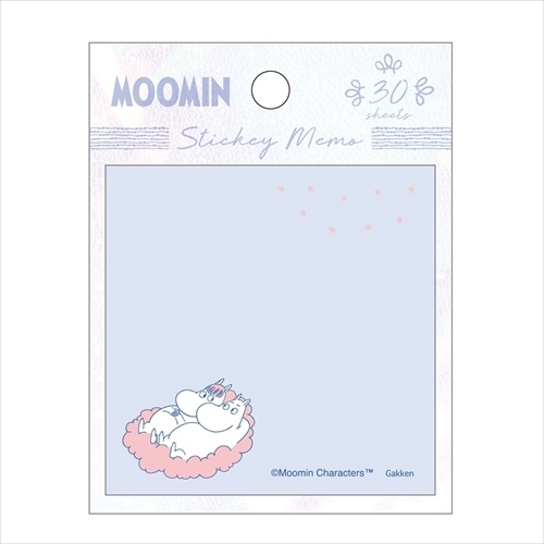 #学研ステイフル(国内販売のみ） フセン ムーミン･オーロラ付箋  ブルー AM04859