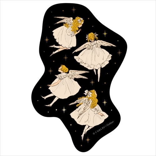 #学研ステイフル(国内販売のみ） シール くらはしれい･ステッカー 箔押加工,ラミネート,防水,UV加工 カルテット M03294