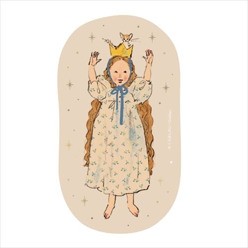 #学研ステイフル(国内販売のみ） シール くらはしれい･ステッカー 箔押加工,ラミネート,防水,UV加工 王冠 M03299