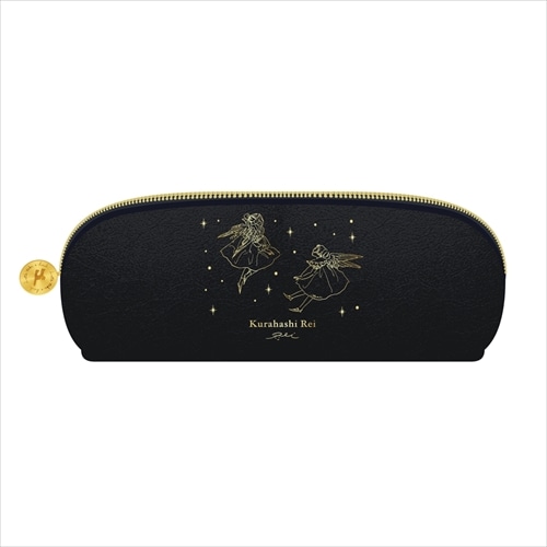 #学研ステイフル(国内販売のみ） 収納用品 くらはしれい･合皮ペンケース 箔押加工 ブラック H21801