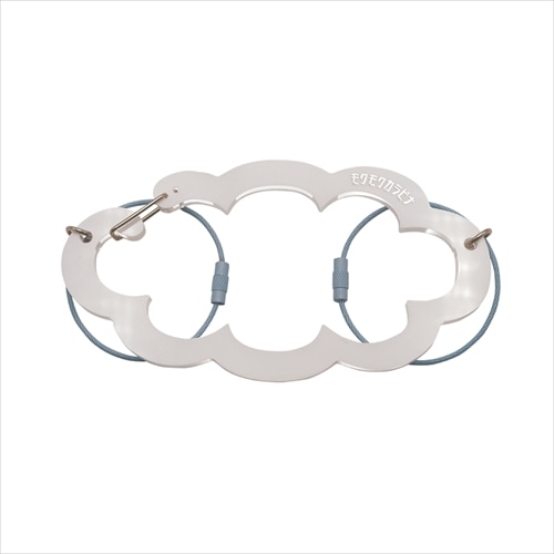 #学研ステイフル 身辺雑貨 モクモクカラビナ  ホワイト G10805