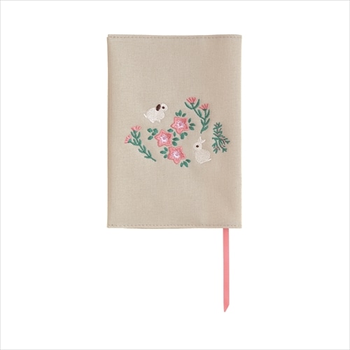 #学研ステイフル(国内販売のみ） 読書関連小物 annas･刺繍ブックカバー  ウサギ F17804