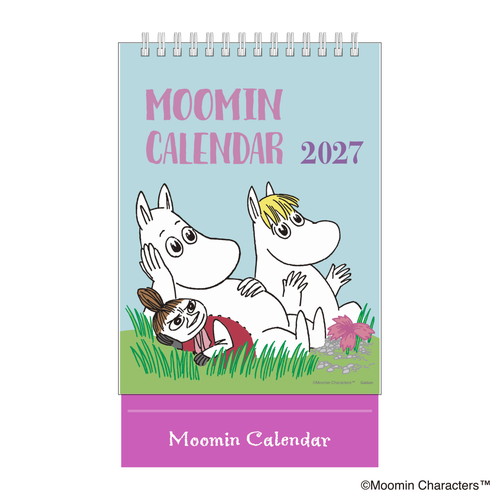 #版権(国内販売のみ） カレンダー ムーミン原画カレンダー 卓上･日曜始  M10505
