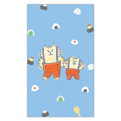 #マインドウエイブ レター ゴロゴロニャンスケポチブクロ  サスペブルー 58093