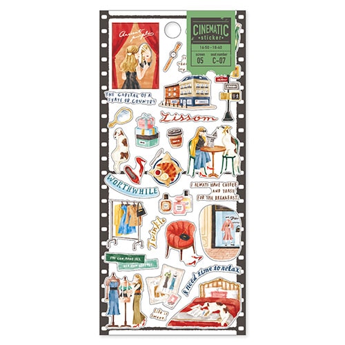 #マインドウエイブ シール シネマティックステッカー  ファッション 82601