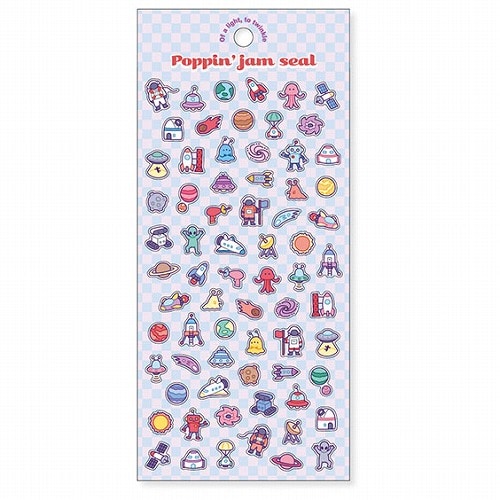 #マインドウエイブ シール ポッピンジャムシール  プラネット 82605