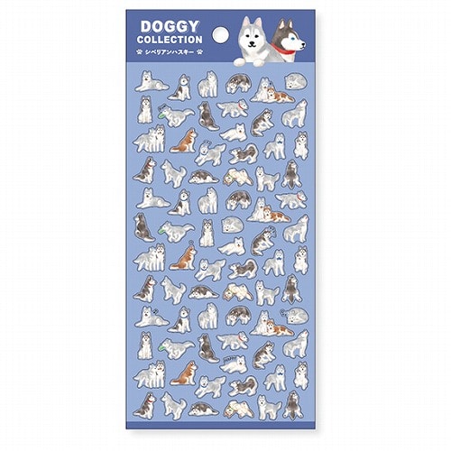#マインドウエイブ シール ドギーコレクション  シベリアンハスキー 82617
