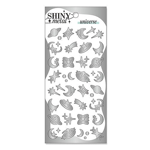 #マインドウエイブ シール シャイニーメタルステッカー  ユニバース 82625