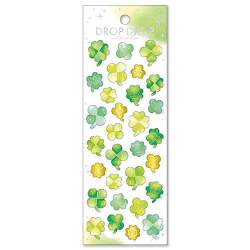#マインドウエイブ シール ドロップドロップシール  クローバー 82629