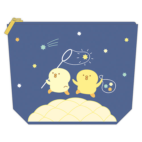 #マインドウエイブ 身辺雑貨 ピヨコマメポーチ  ヨフカシ 95614