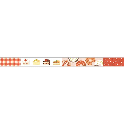 #マインドウエイブ クラフト用品 箔押クリアテープ  レッド 95762