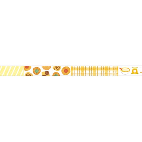 #マインドウエイブ クラフト用品 箔押クリアテープ  イエロー 95764