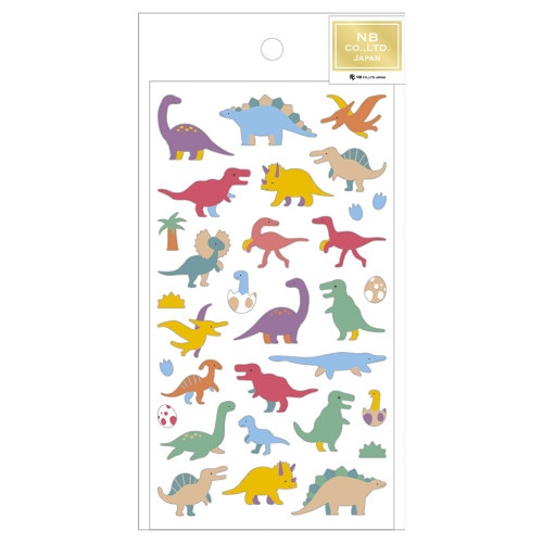 #エヌビー社 シール 不織布シール 大 恐竜 5374120