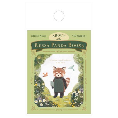 #エヌビー社 付箋 ふせん･RESSA  レッサーパンダ書店 4864401